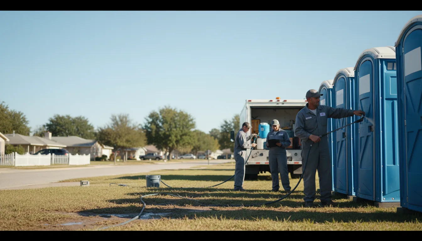 Long-Term Portable Toilet Rental in Chauncey, GA near me